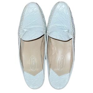 Talbots White Loafers/Mules